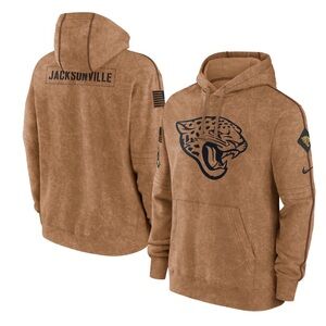 Nike Jacksonville Jaguars Salute the Troops Coyote Brown Hoodie